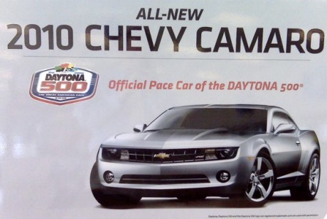El Chevrolet Camaro será el coche de seguridad de las 500 millas Daytona