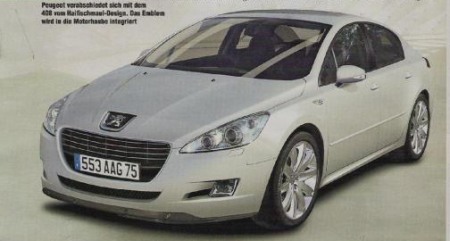 Peugeot 408, fotos espía