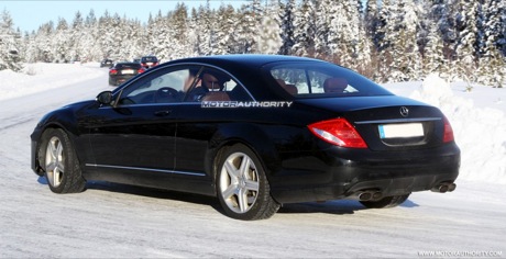 Mercedes Clase S Coupé, primeras fotos espía