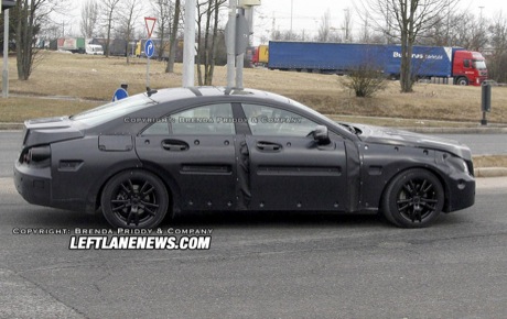 De nuevo, cazado: Mercedes CLS 2011