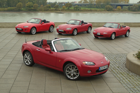 El Mazda MX-5 celebra su 20 cumpleaños