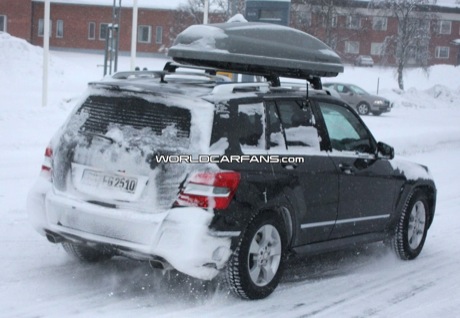 Mercedes GLK híbrido, ¿cazado?