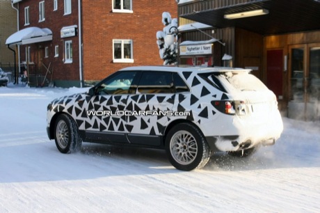 Saab 9-4X, fotos espía con menos camuflaje