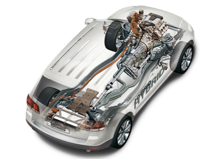 VW Touareg BlueMotion Hybrid
