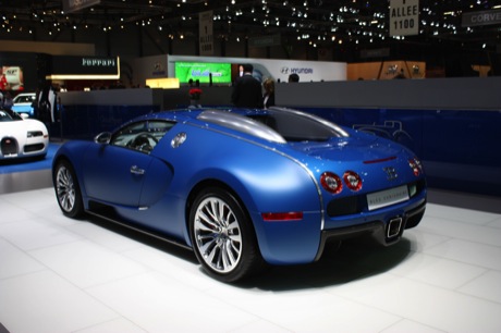 Bugatti Veyron Bleu Centenaire