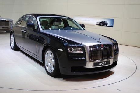 Primer vistazo en directo al Rolls Royce 200EX