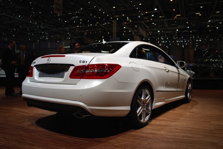 Mercedes Clase E Coupé, en directo