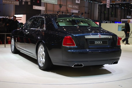 Primer vistazo en directo al Rolls Royce 200EX