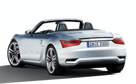 Nuevas ilustraciones del Audi R4 Roadster