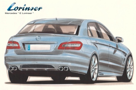 Lorinser Mercedes Clase E, anticipo