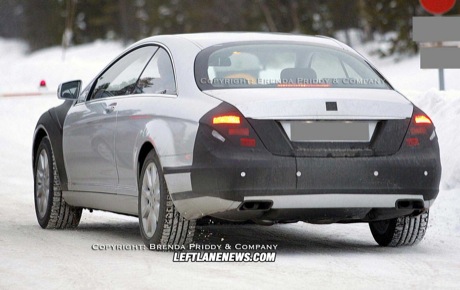 Mercedes Clase S Coupé, fotos espía