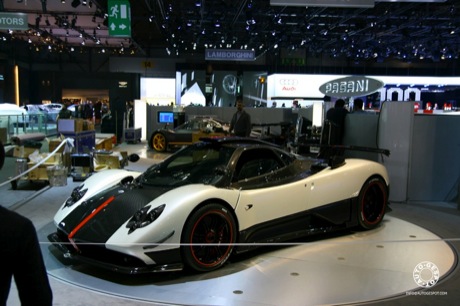 Pagani Zonda F Cinque, presentado en Ginebra