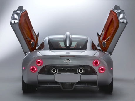 Spyker C8 Aileron, presentado en Ginebra