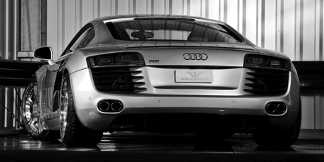 WAM Audi R8: motor V8, potencia de R10