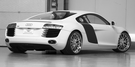 WAM Audi R8: motor V8, potencia de R10