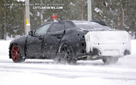 Nuevas fotos espía del Jaguar XJ