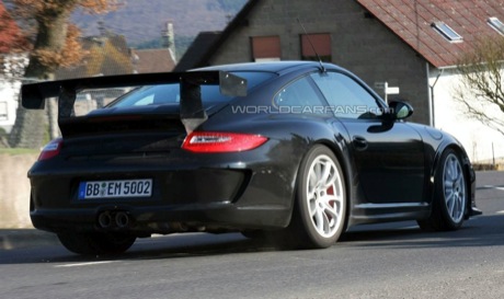 Más fotos espía del renovado Porsche 911 GT3 RS