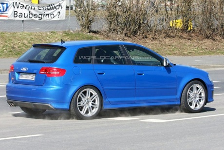 Más fotos espía del Audi RS3