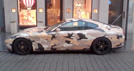 Ferrari 612 Scaglietti de camuflaje