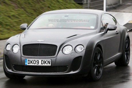 Nuevas fotos espía del Bentley Continental Supersports