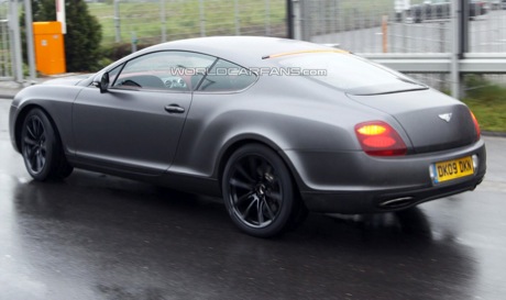 Nuevas fotos espía del Bentley Continental Supersports