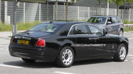 Más fotos espía del Rolls Royce Ghost, sin camuflaje