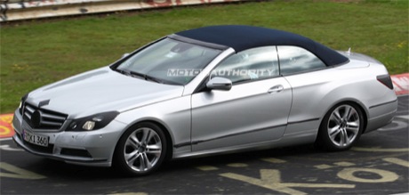 Mercedes Clase E Cabrio, desde Nürburgring