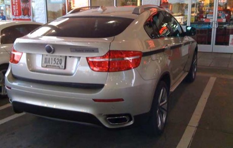 BMW X6 ActiveHybrid de producción, fotos espía