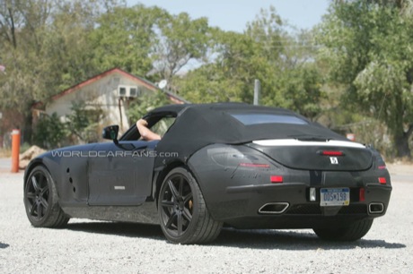 Mercedes SLS AMG Cabrio, ¿no es Gullwing?