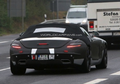 Nuevas fotos espía del Mercedes SLC