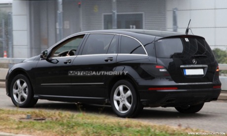 Fotos espía del casi nuevo Mercedes Clase R