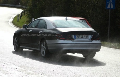 Con menos camuflaje: nuevo Mercedes CLS