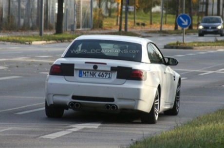 Nuevas fotos espía del BMW M3 Cabrio