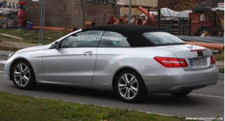 Más fotos espía del Mercedes Clase E Cabrio