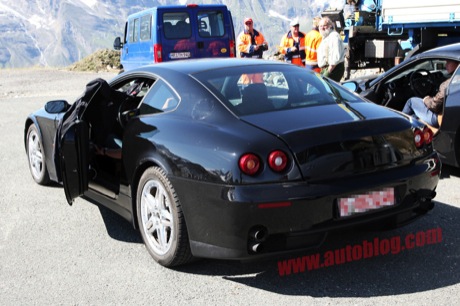 Más fotos espía del sucesor del Ferrari 612 Scaglietti