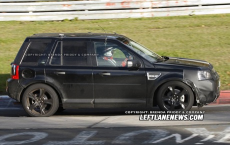 Nuevas fotos espía del Land Rover LRX de producción