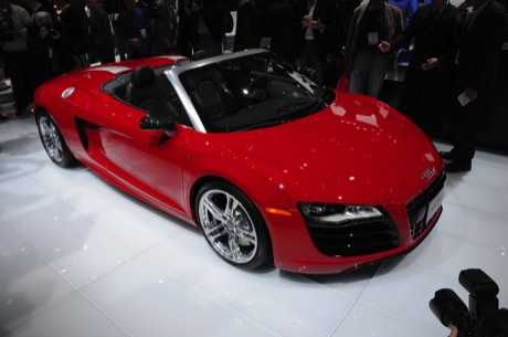 Audi R8 Spider, en directo desde Los Ángeles