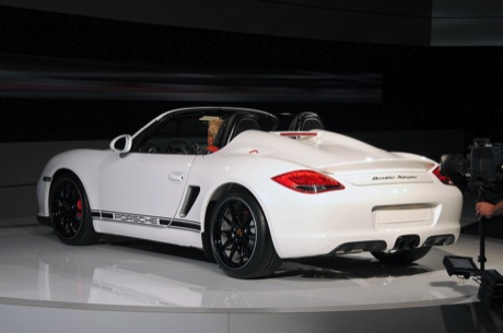Porsche Boxster Spyder: en directo desde Los Ángeles