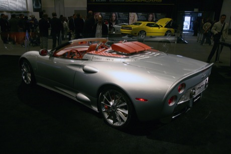 Spyker C8 Aileron, desde Los Ángeles