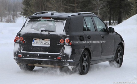 Nuevas fotos espía del Mercedes ML