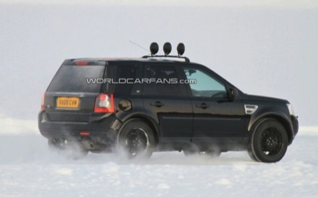 Nuevas fotos espía del Land Rover LRX