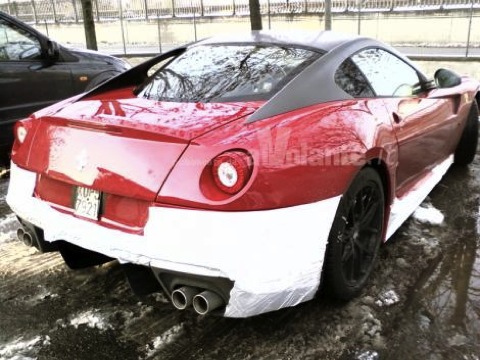 Ferrari 599 GTO, primeras fotos espía e información