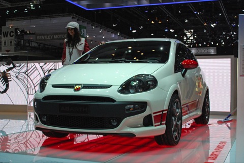 Abarth Punto Evo, en directo