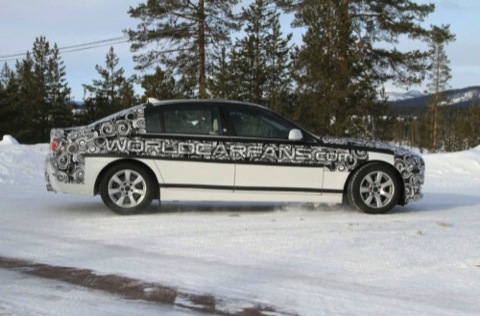 BMW Serie 5 limusina, cazado