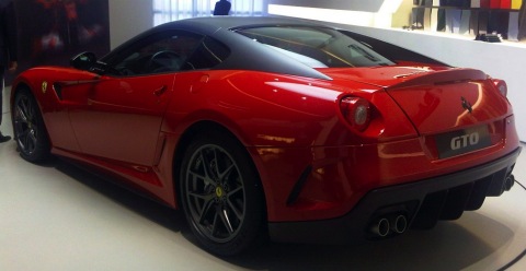 Ferrari 599 GTO, ¡filtrado!