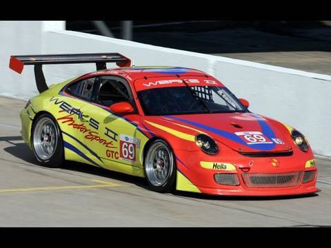 Porsche at the 2010 12 Hours of Sebring