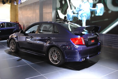 Nueva York 2011: Subaru Impreza WRX STI sedán