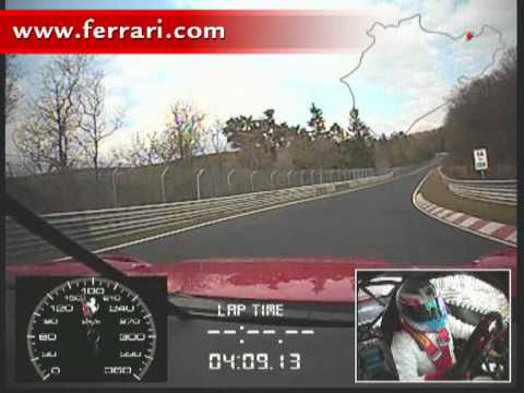 Ferrari 599XX sets new record on the Nurburgring