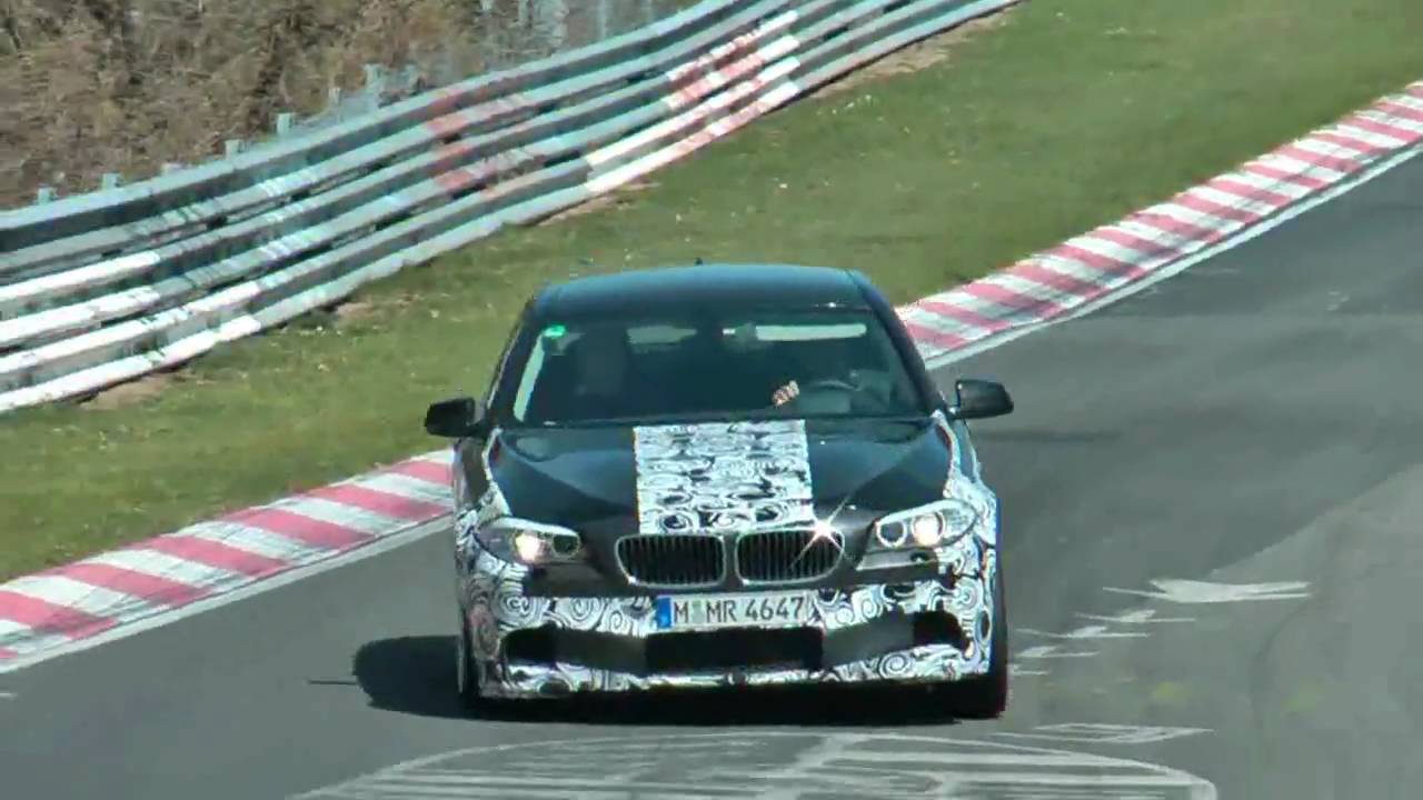 2011 BMW M5 spied on the Ring