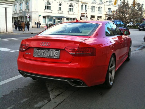 Y por fin, en la calle: nuevo Audi RS5